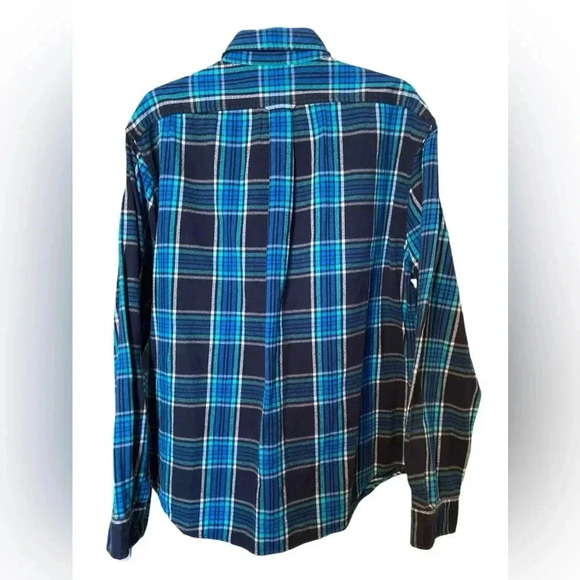 Lands End flannel long sleeve plaid size XL - Picture 6 of 6